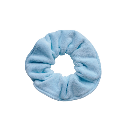 TOWEL SCRUNCHIE - Blue