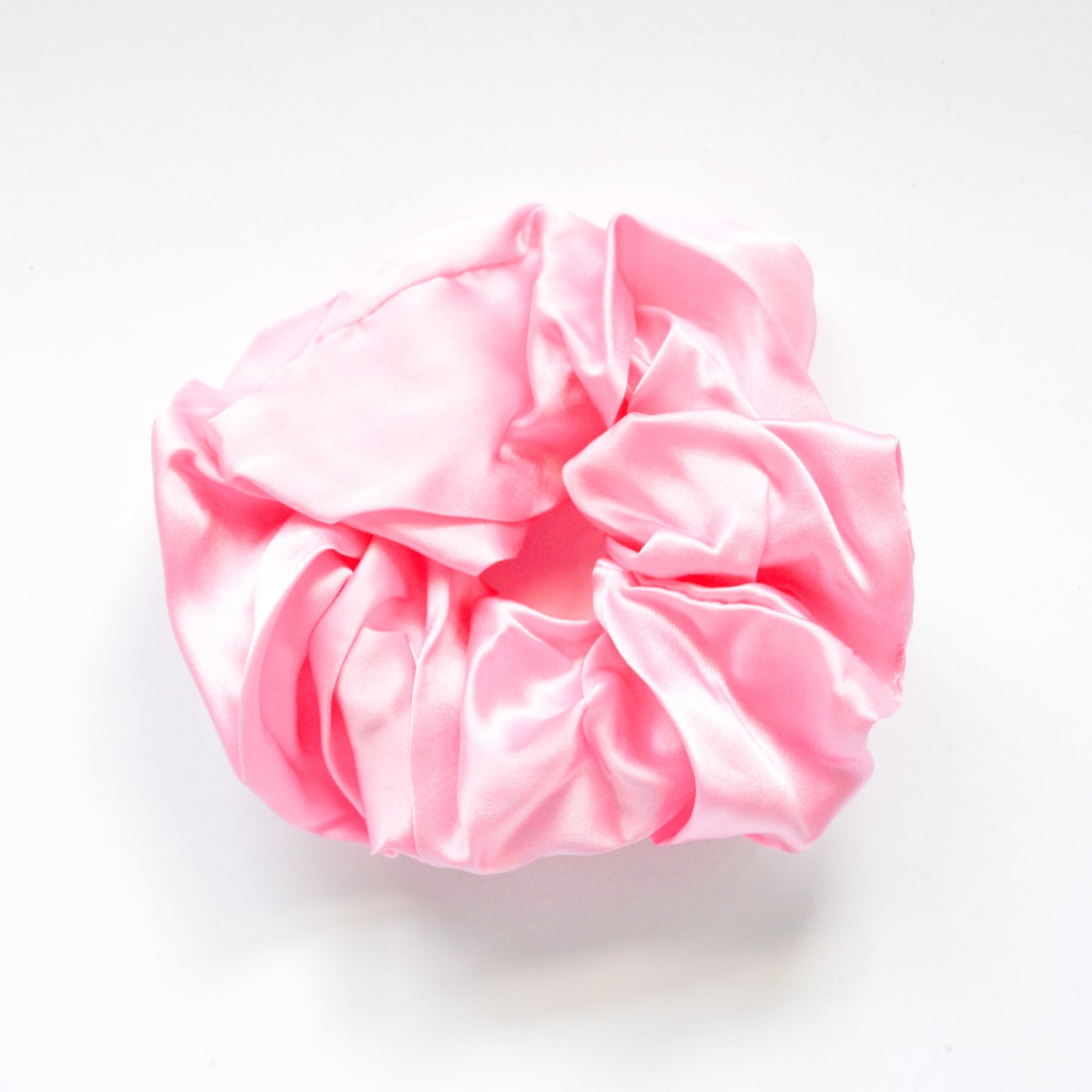 XL SILK SCRUNCHIE - Fuchsia